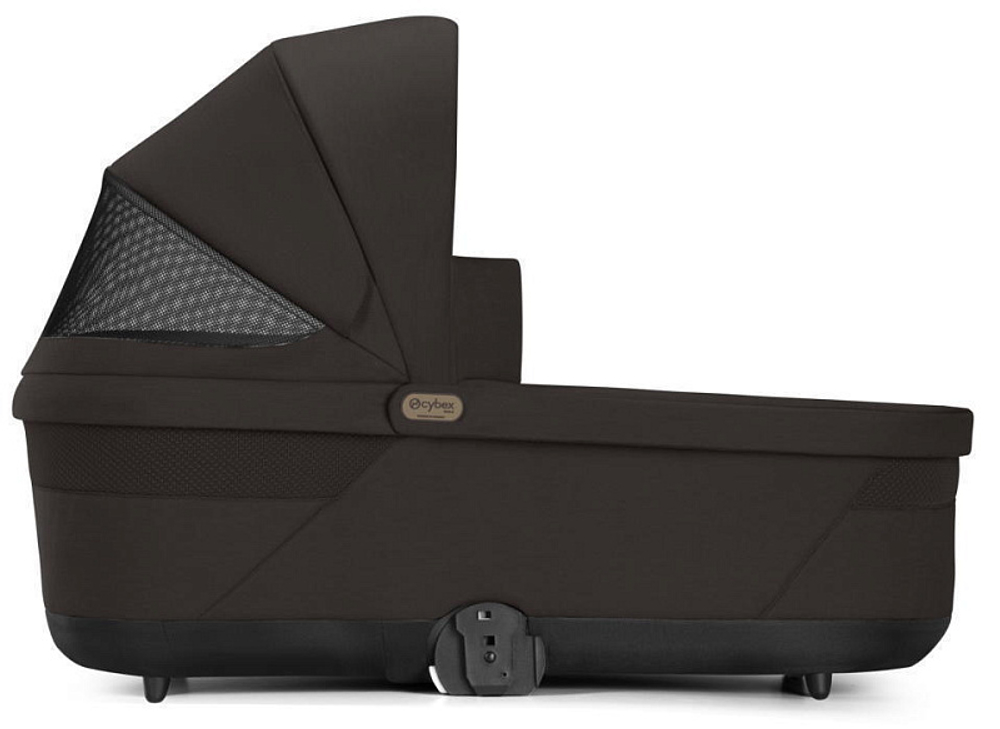 Коляска Cybex Balios S Lux TPE complete Aton B2 Dynamic Red 3 в 1 Chocolate Brown с дождевиками