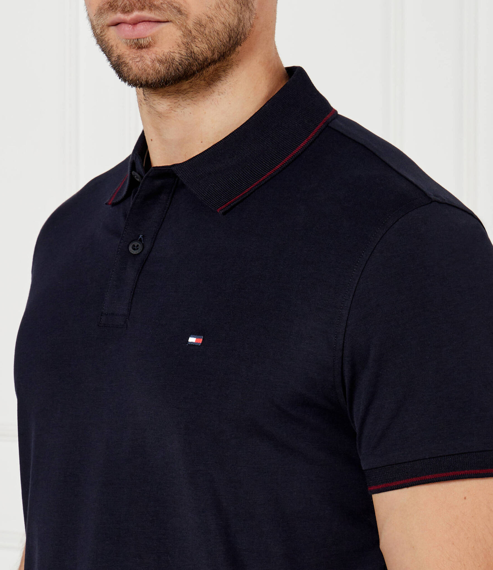 Поло Tommy Hilfiger - темно-синий(MW0MW37310)