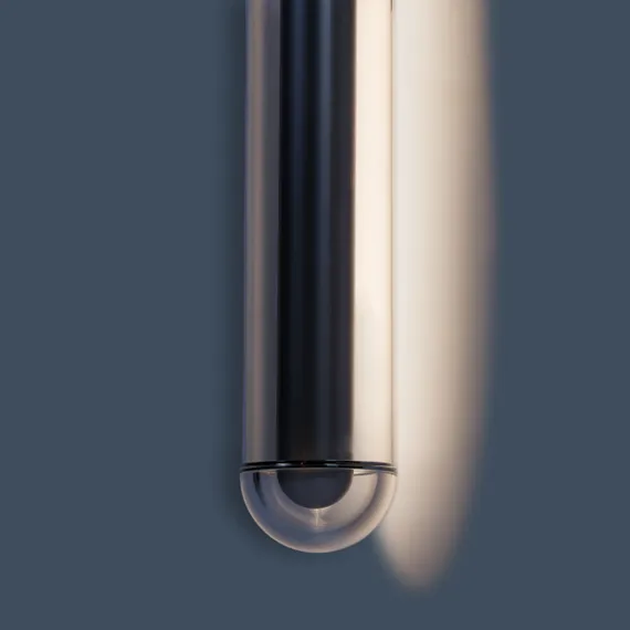 Настенный светильник Aegis Line 80 см, прозрачный, серебристый