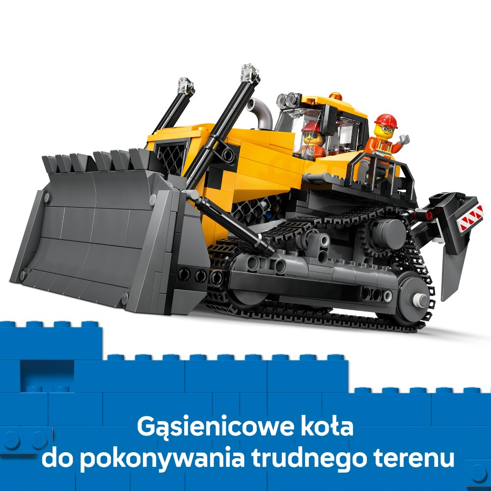 LEGO City - Желтый бульдозер 60466
