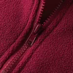 Толстовка Ymkashix Turbo fleece бордовая / темно-зеленая