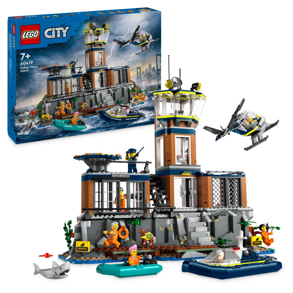 Конструктор LEGO City 60419 Полиция острова-тюрьмы — фото 1
