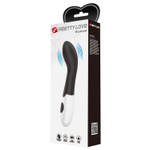 Черный вибратор Bishop для G-стимуляции - 18,2 см. (Цвет: черный)