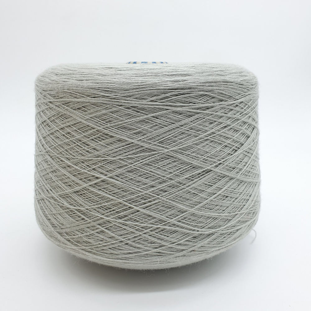 Пряжа Zegna Baruffa Cashwool 2/30 (100% мериносовая шерсть), 1500м/100гр, зеленый дым