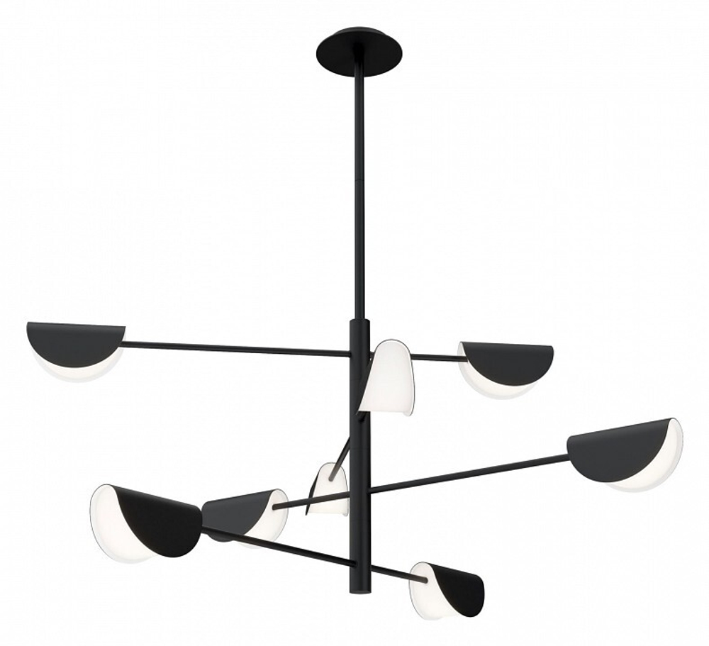 Люстра на штанге Maytoni MOD126PL-08B