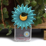 Силиконовый чехол "Цветы" для Samsung Galaxy A3 (2017), 009869