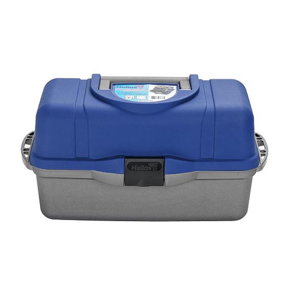 Ящик для инструментов Helios трехполочный синий