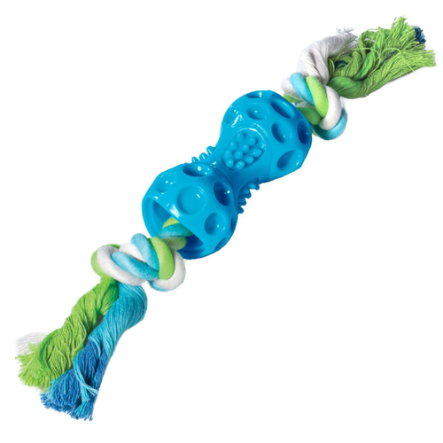 Игрушка для собак Triol Гантель с веревкой 32 см