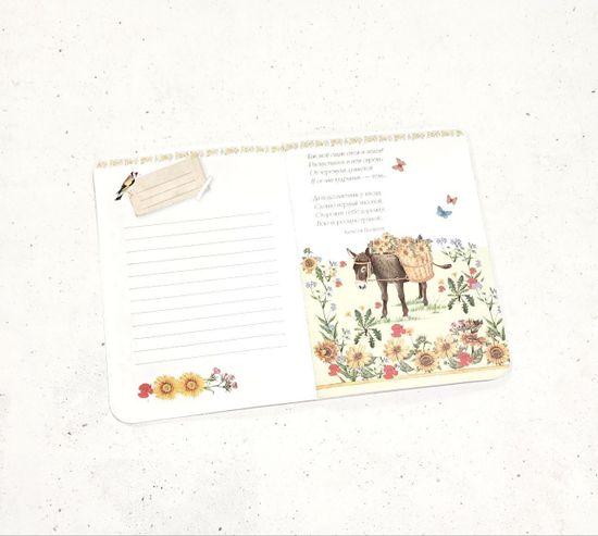 Блокнот 24 листа "Подсолнухи", линейка