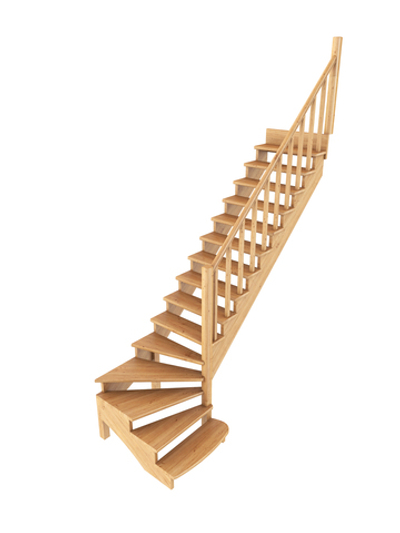 Лестница на второй этаж К-001м/8 Правая