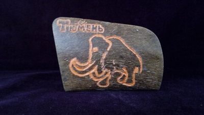 Экран "Мамонт", из кости