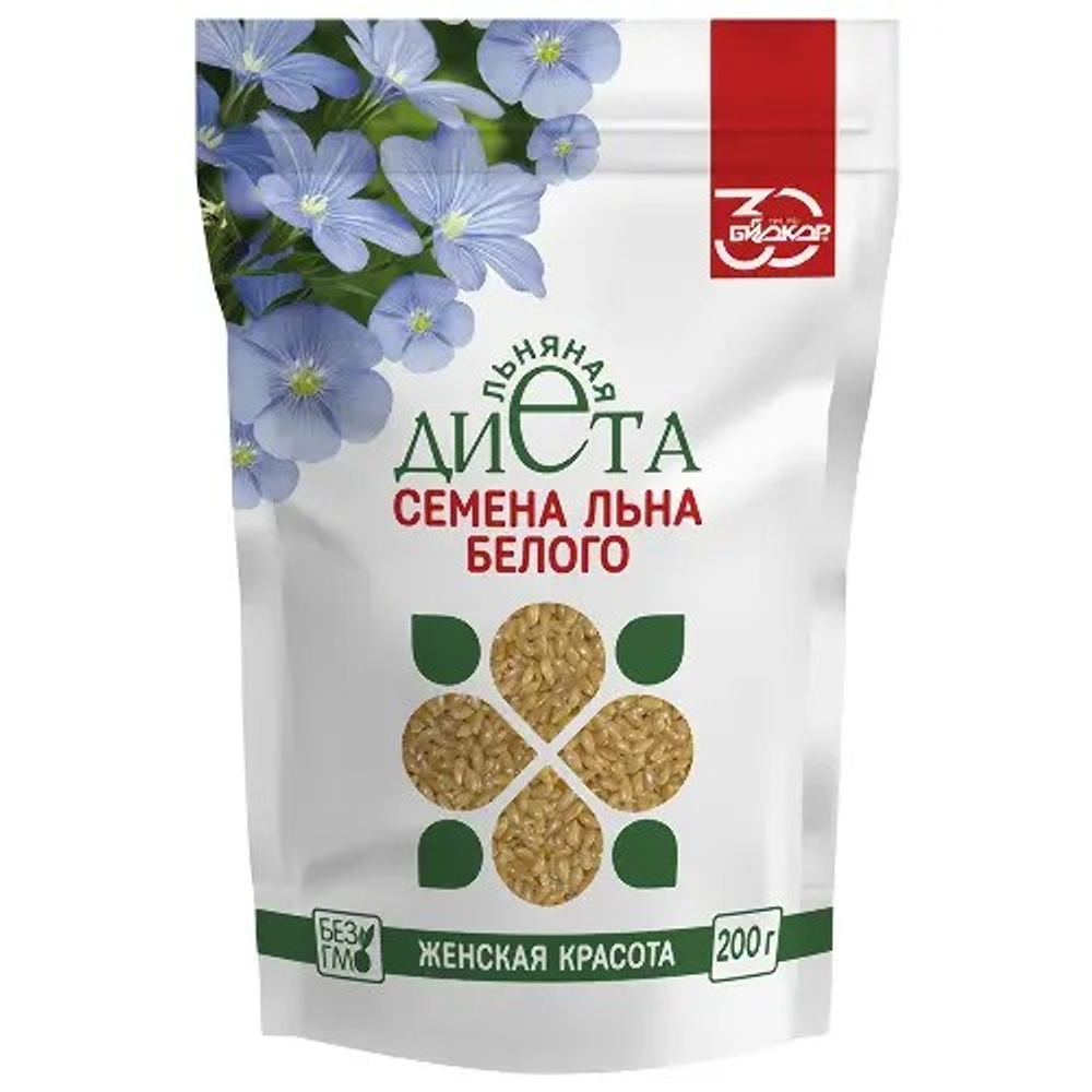Льна белого семена «Женская красота» 200 г БИОКОР