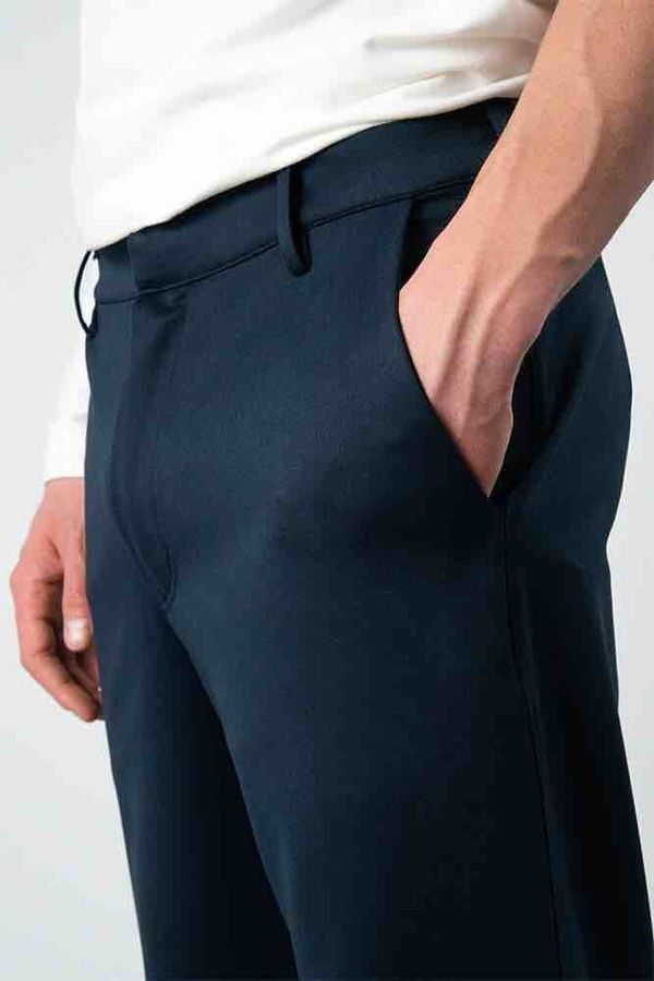 Брюки Мужские Темно-синие - фото 4