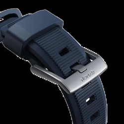 Ремешок Nomad Rugged Band для Apple Watch 42/44/45/49мм, Silver/Atlantic Blue (NM01296485)