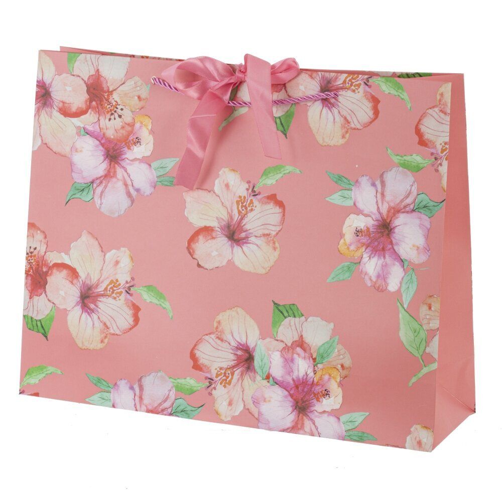 GAEM Пакет подарочный L (бумага 210г/м2, блок микс 12шт), L38,5 W11 H30 см, 4в.