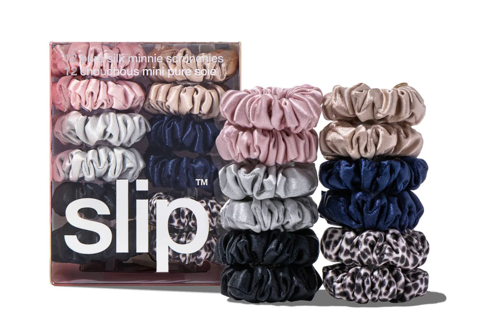 Набор мини резинок для волос из 100% шелка Slip Silk CLASSIC