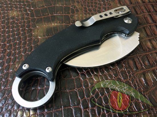 Складной нож керамбит Steelclaw КОНГО c клинком из стали D2, рукоять G10