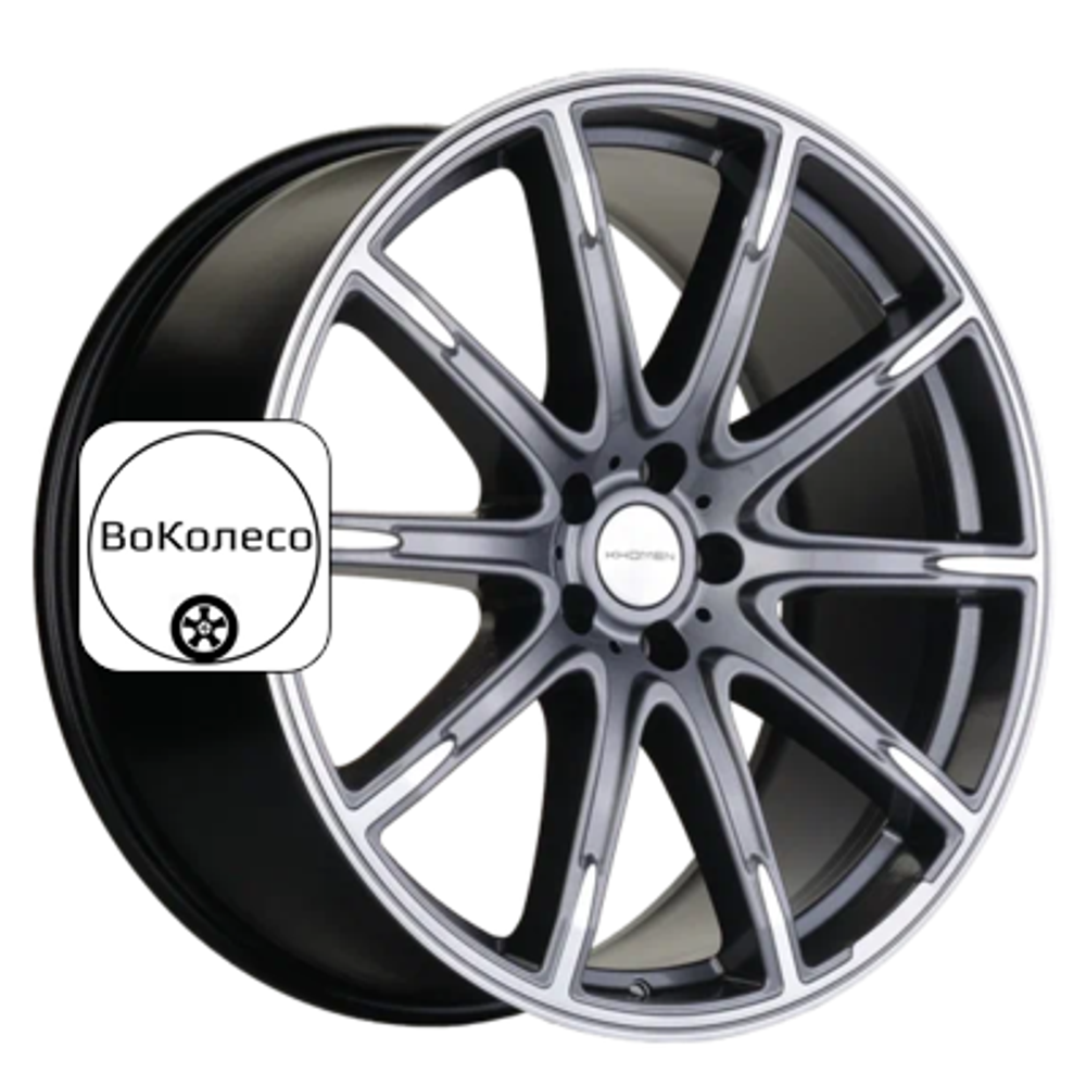 9,5x21/5x112 ET30 D66,6 KHW2102 (GLS class) Gray-FP Khomen Wheels