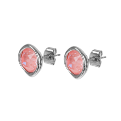 Серьги пусеты Fiore Luna Flamingo Ignite A1909.M5 R/S