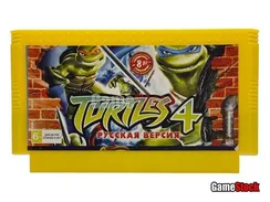 Картридж 8-Bit - TURTLES 4 (русская версия)*