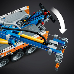 Конструктор LEGO Technic Тяжелый грузовик с прицепом 42128