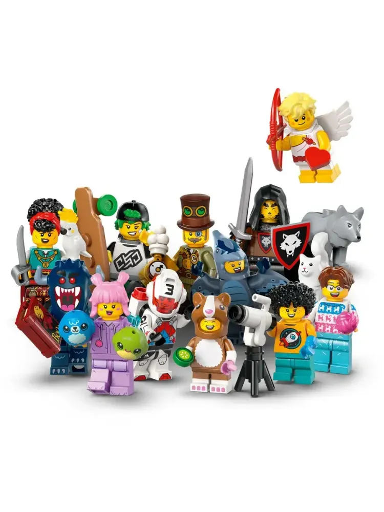 Конструктор Minifigures 71048 Случайная минифигурка 1 шт.