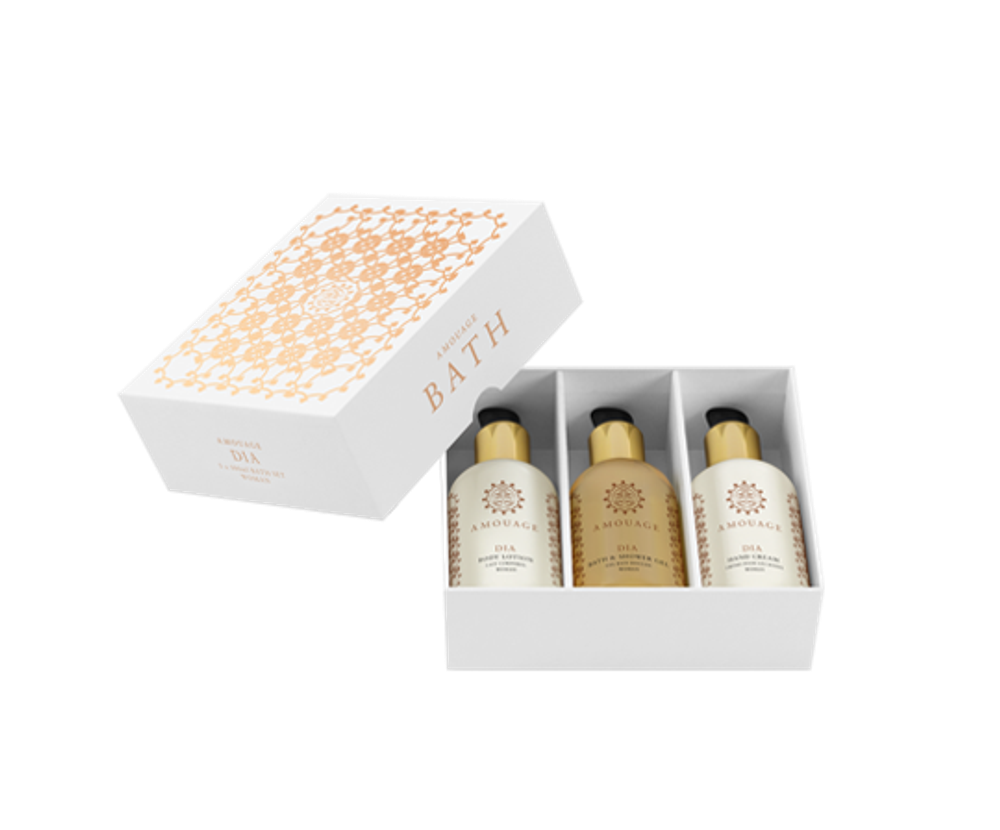 Amouage Dia woman набор (лосьон д/тела 100мл + крем д/рук 100мл + гель д/душа 100мл) Amouage Dia woman набор (лосьон д/тела 100мл + крем д/рук 100мл + гель д/душа 100мл)