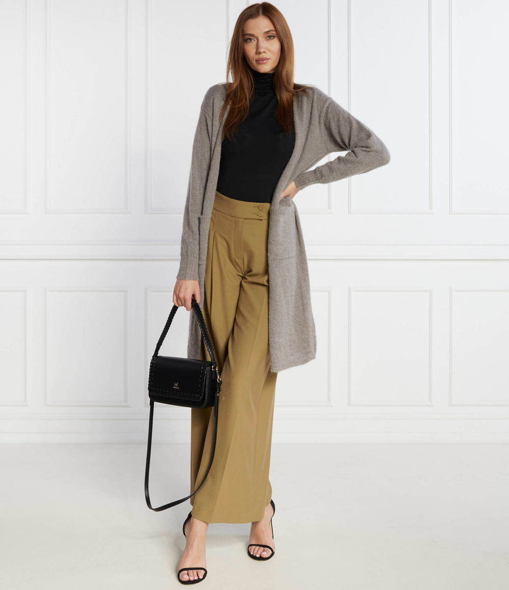 Хлопковый кардиган Max Mara Leisure - серый(334605366)