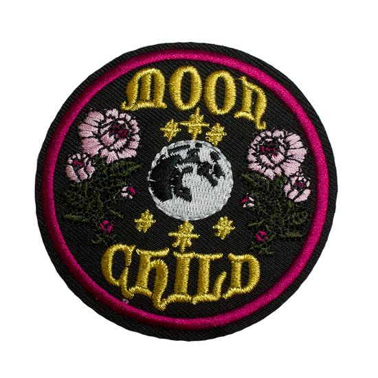 Нашивка на рюкзак и на одежду. Moon Child