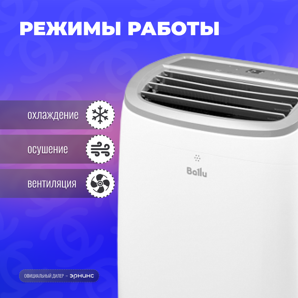 Мобильный кондиционер Ballu Smart Assistant BPAC-12 SA/N1