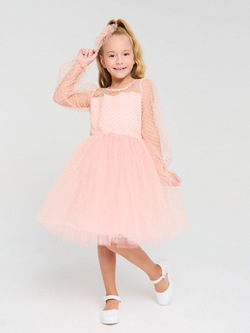 Пышное платье Уэнсдэй Аддамс (Wednesday Addams) в горох