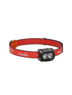 Фонарь Fenix налобный HL18R-T V2.0 черный с красным ремешком