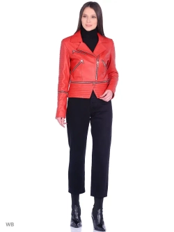 Косуха женская натуральная кожаная