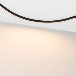 Светильник MAG-MICROCOSM-FLAT-ELASTIC-L2000-16W Warm3000 (BK, 100 deg, 24V) (Arlight, IP20 Пластик, 3 года) 043250