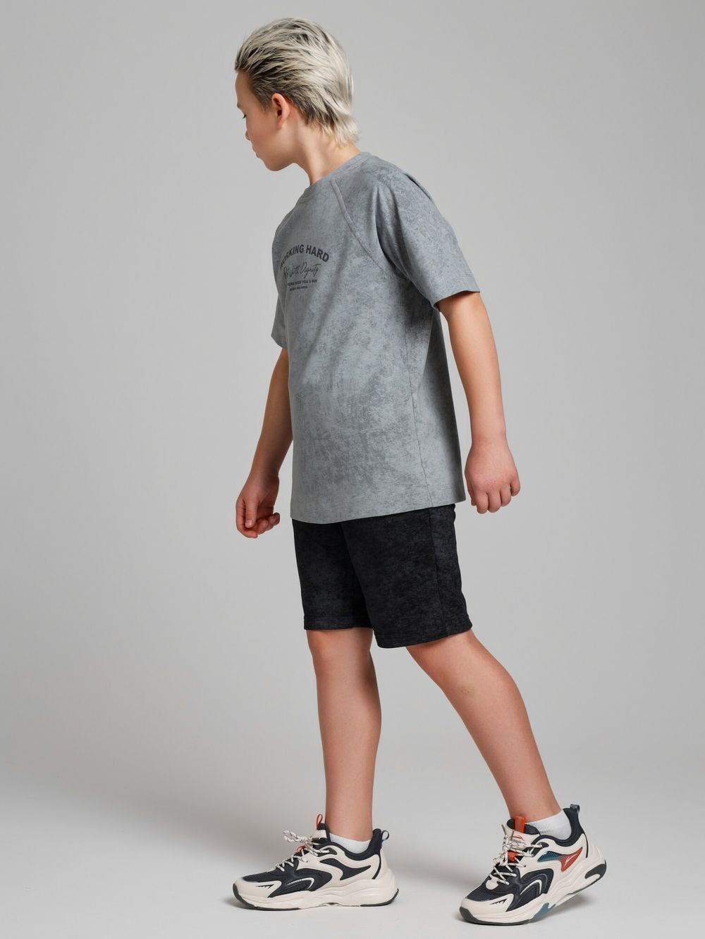 Фуфайка для мальчика Сидней-2 Виотекс СЕРЫЙ