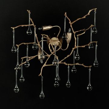 Бра 3*G9 10067/3W GB тёмное золото Bijout LOFT IT