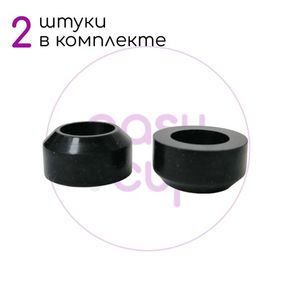 Плоский уплотнитель уровня воды 16x10x8 мм EPDM, 2 штуки