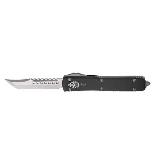 Автоматический нож Microtech Ultratech Hellhound 119-10S c клинком из стали Böhler M390 Microclean®, рукоять алюминий