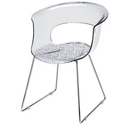 Стул Miss B Antishock прозрачный