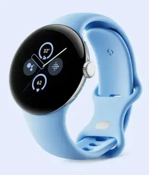 Умные часы Google Pixel Watch 2 WiFi Silver Case/Bay Active Band