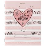 Тетрадь 12 л. BRAUBERG, линия, обложка картон, "ПРИНЦЕССА", 106470, 5шт