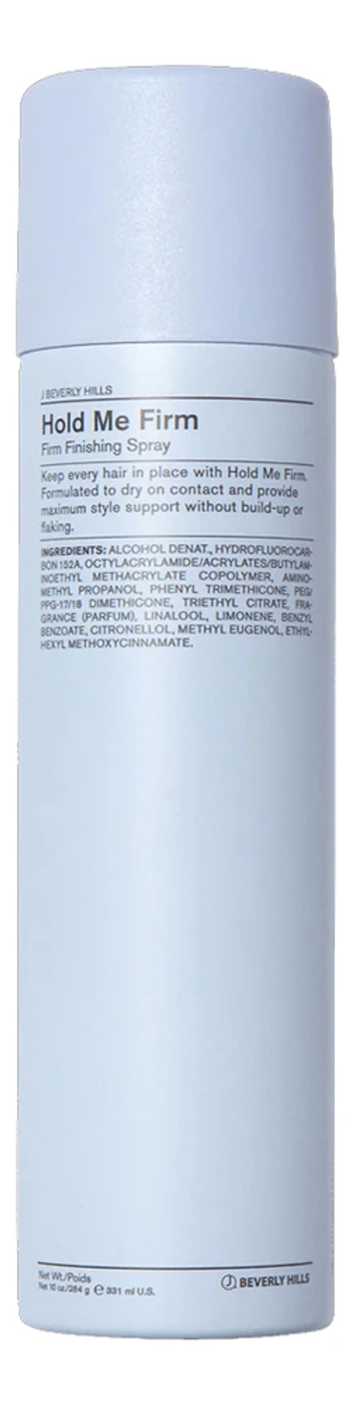 J BEVERLY HILLS Лак для волос сильной фиксации- Hold Me Firm Firm Finishing Spray, 331мл