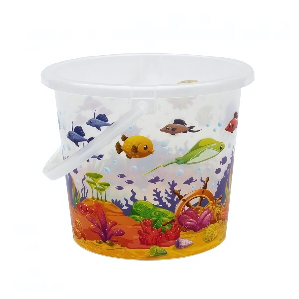 Ведро пластиковое 5л. "Океанариум"