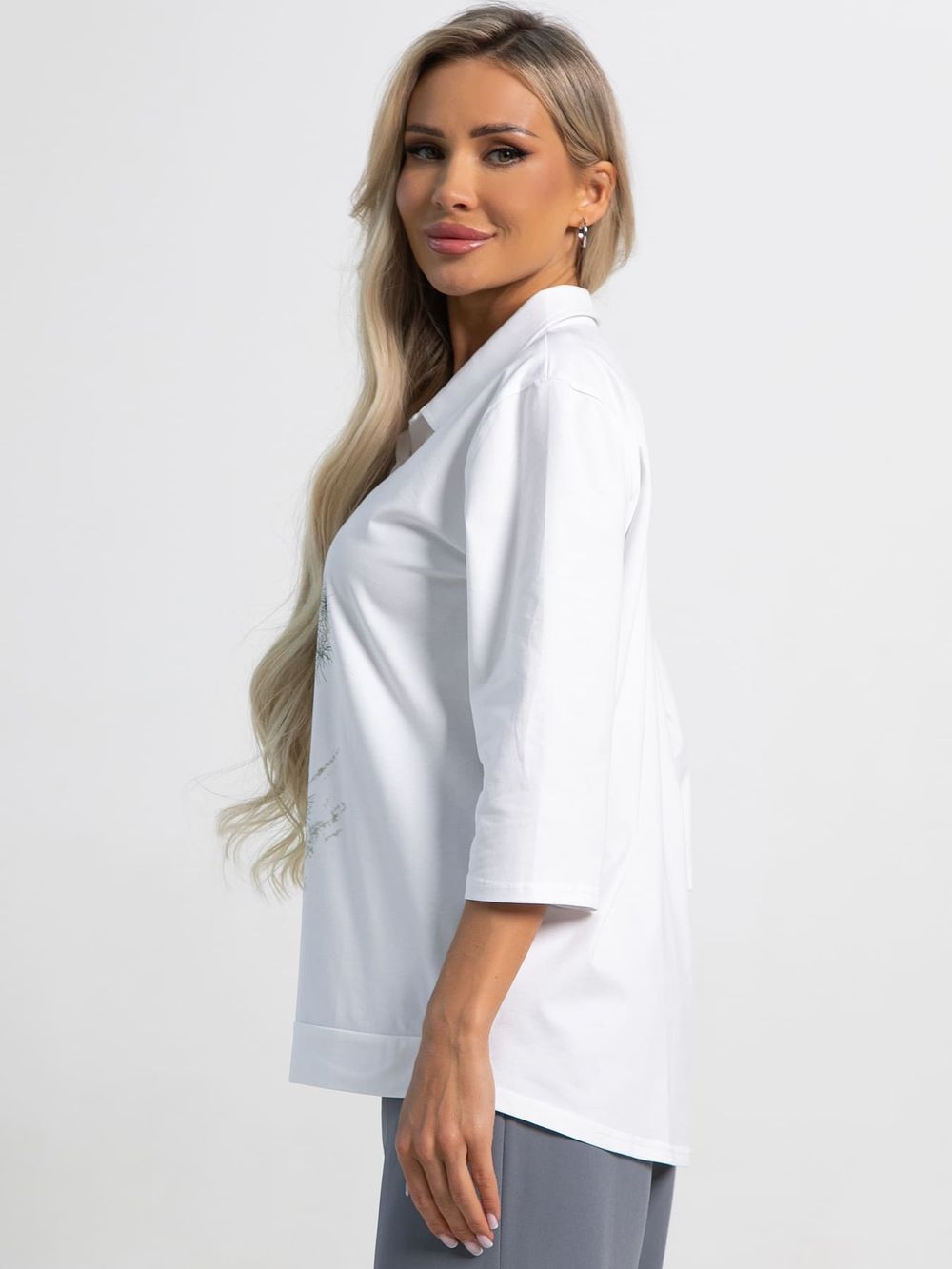 Блуза Сны луговых эльфов (белая) Б15288-18М LT Collection