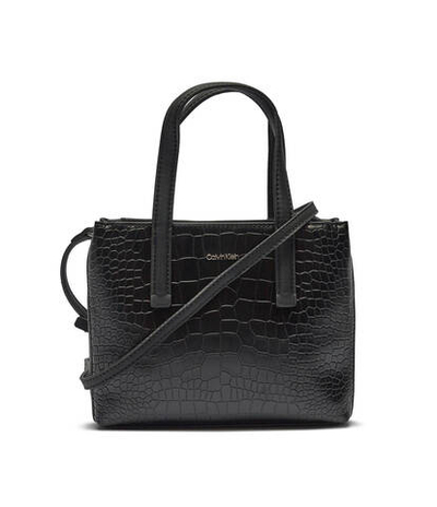 Сумка через плечо CROCO Calvin Klein - черный(K60K612163)