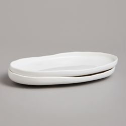 НАБОР БЛЮД LEFARD "FASHION" ОВАЛЬНЫХ 2 ШТ. 23,5*14*3 СМ