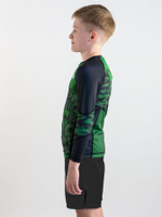 Рашгард I am Fighter Hulk детский (зеленый)