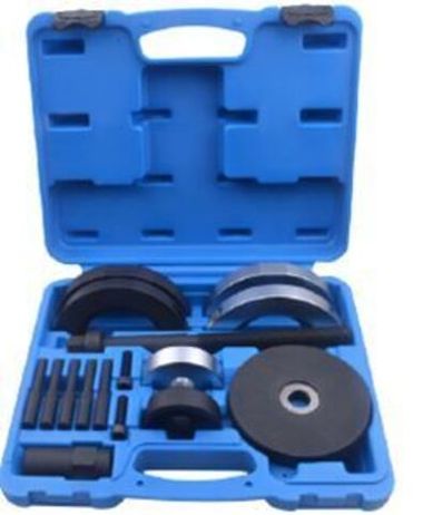 Набор приспособлений для замены ступичных подшипников 72мм AUDI A2,SEAT: Ibiza, SKODA: Fabia,Roomster,VW: Polo,Fox.(14пр.) в кейсе. RockForce##Rock FORCE RF-921T1