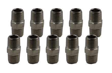 KraftWell KRW-TF14M14M-10 Переходник резьбовой M1/4" - M1/4", 10 шт