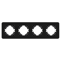 Рамка стеклянная FRM-OMALI-SFGS-4-BK (Arlight, -) 049717